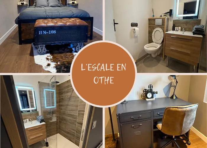 Apartmán L'escale En Othe Avec Jacuzzi *